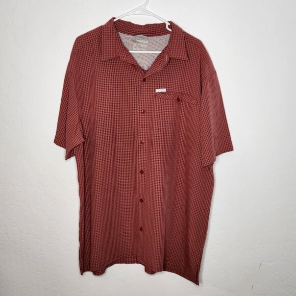 Columbia Men's Short Sleeve Button-down Shirt - Picture 1 of 5